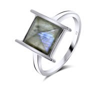 Labradorite Silver Rings NSR-2341-LB